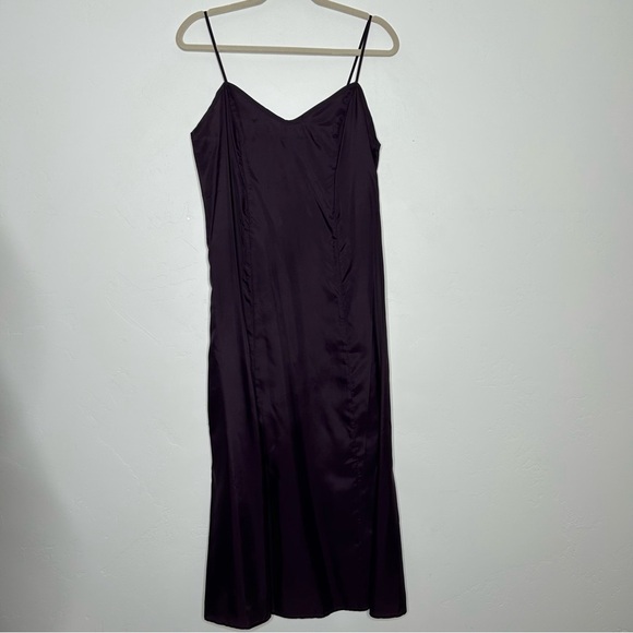 NWT Vintage 90's Shelli Segal Plum Maxi Dress Dress Size 8 Practical Magic Fall - Picture 3 of 13